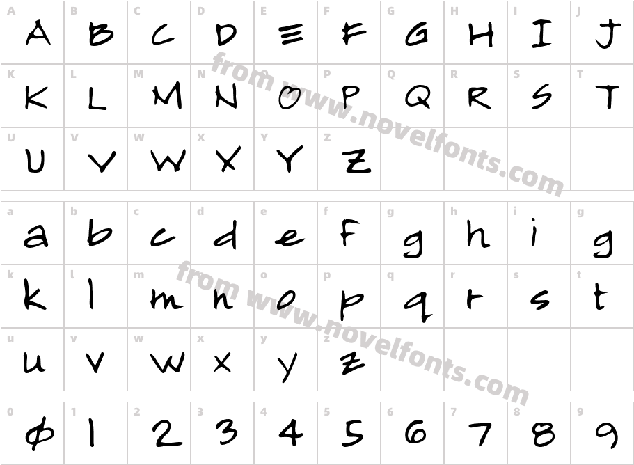 MarcosHand-PlainCharacter Map