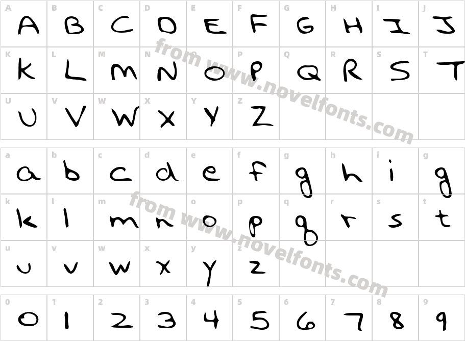 MargosHand-PlainCharacter Map