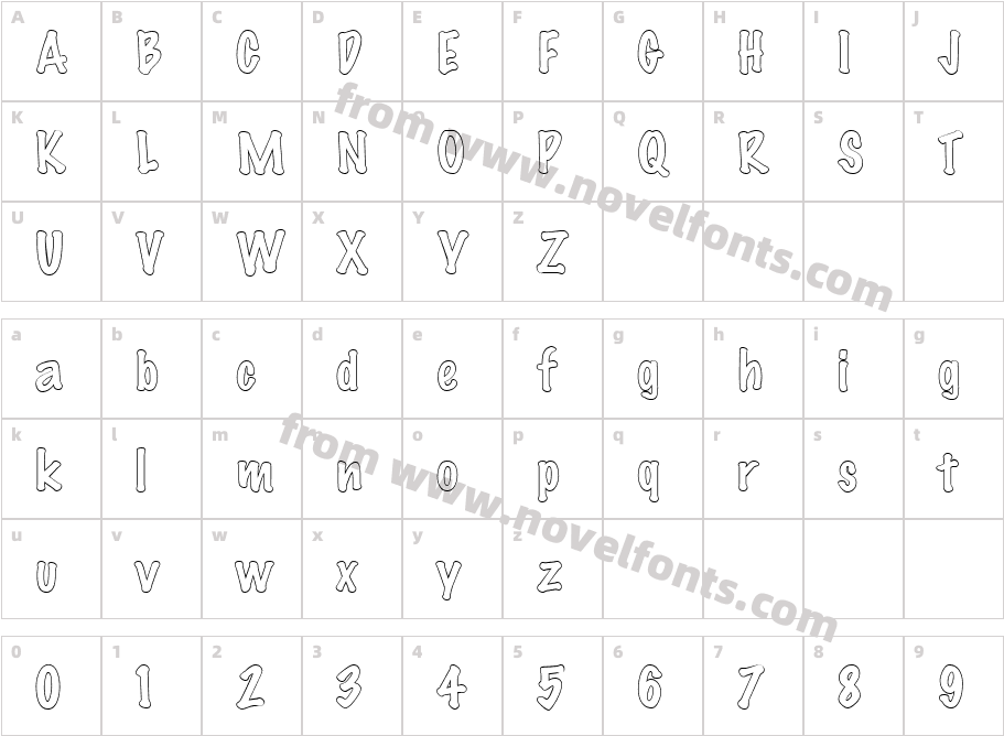 Marker-Hollow NormalCharacter Map