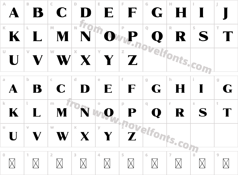 Marques Free RegularCharacter Map