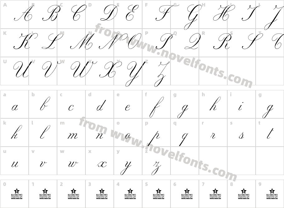 Marriage Moment Personal UseCharacter Map