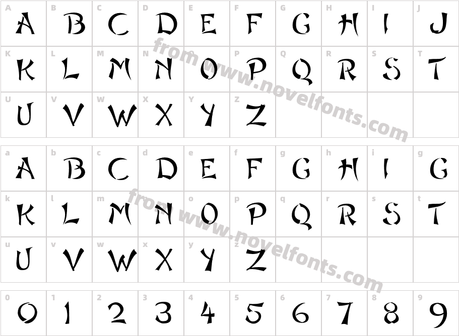 Masao-FreeCharacter Map