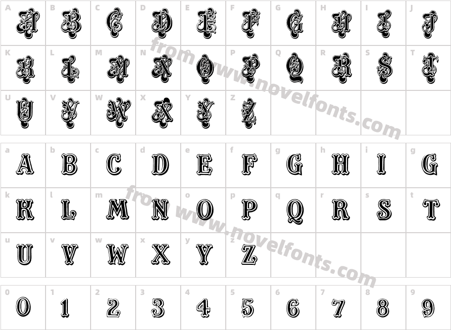 MasqueradeCharacter Map