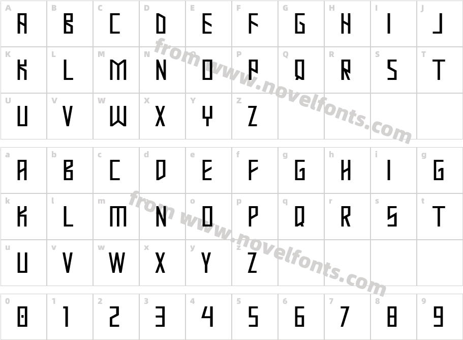 MASTOD__Character Map