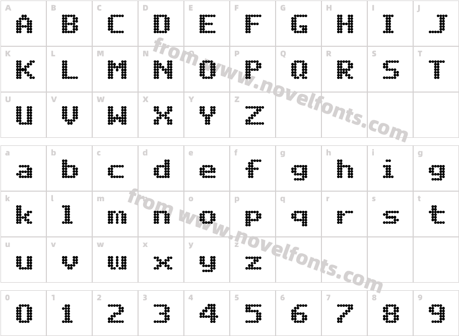 Matrix Complex NCCharacter Map