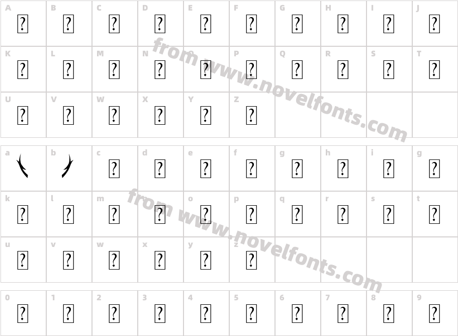 Matter Of Fact OrnamentCharacter Map