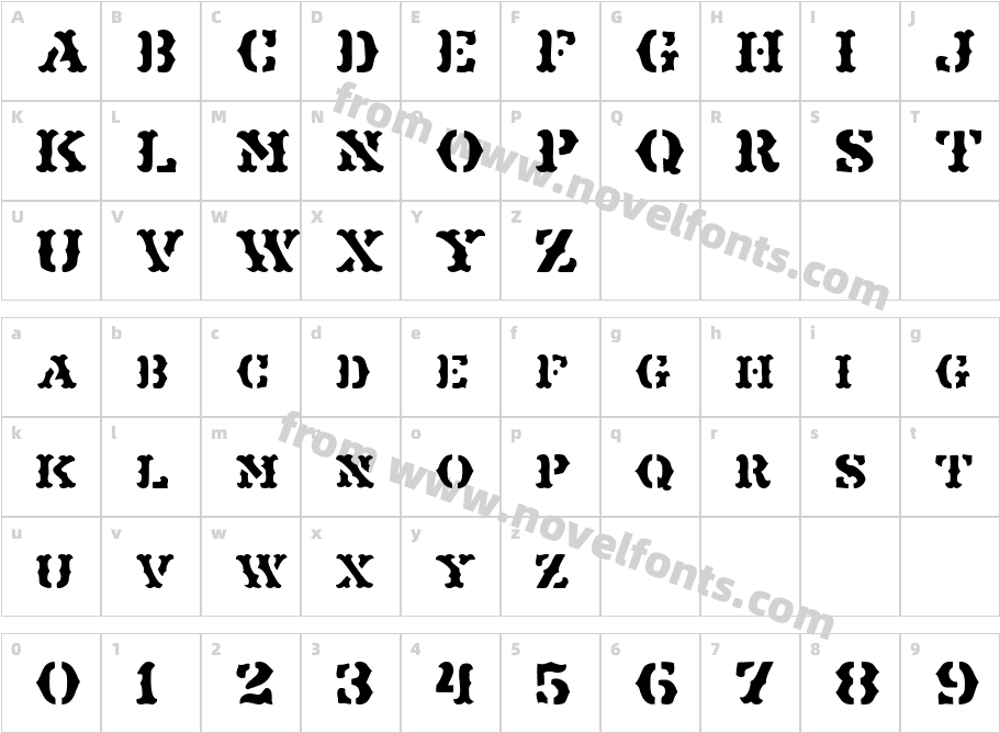 Maverick BECharacter Map