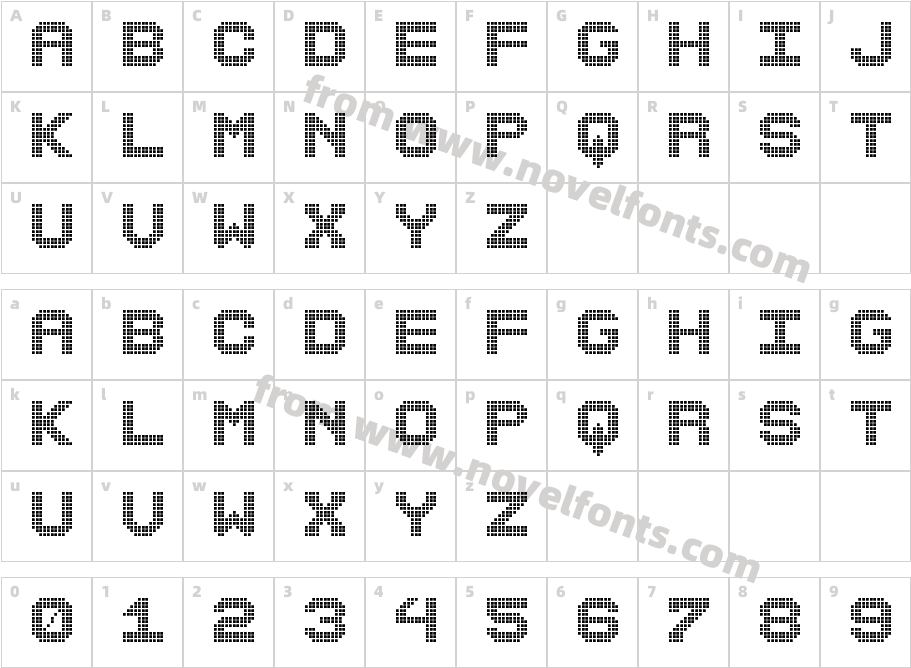 Maxter Board StCharacter Map