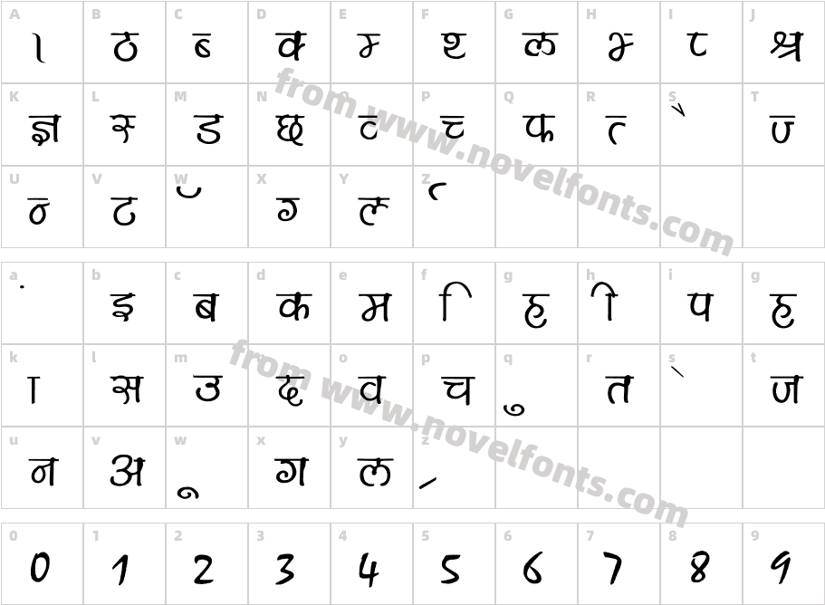 Maya WideCharacter Map