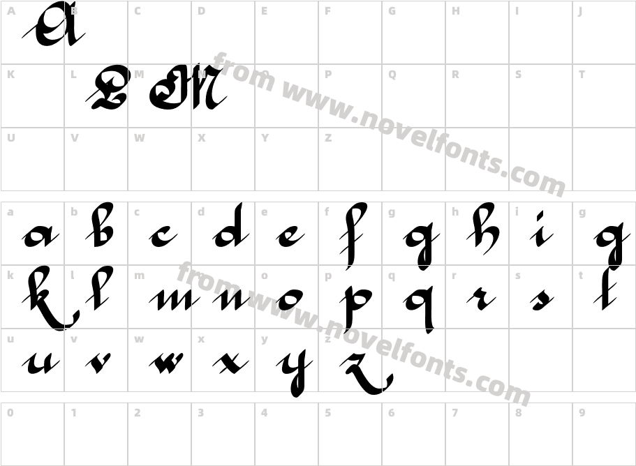 McLeona BoldCharacter Map