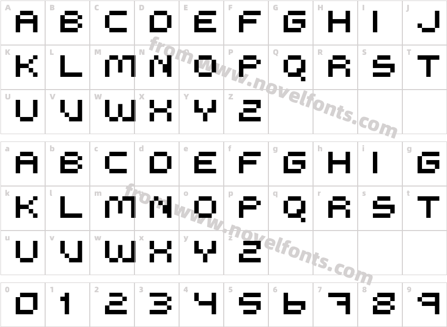 MeTooPixziCharacter Map