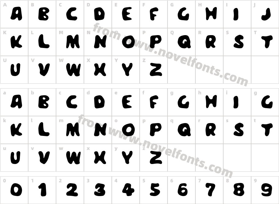 MeegorengCharacter Map