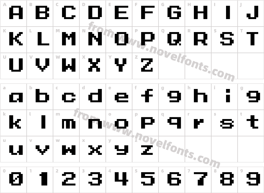 Mega Man 10 RegularCharacter Map