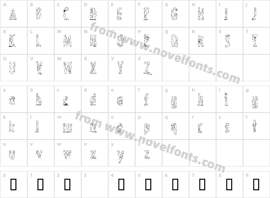 Crossed Wires CondCharacter Map