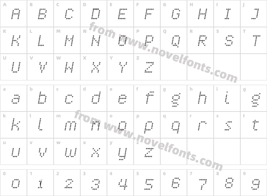 CrossoverCharacter Map