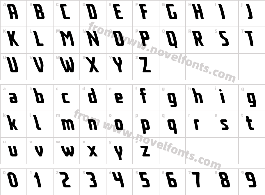 Crosswinds EastFreshCharacter Map