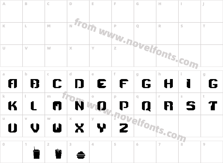 MenaceCharacter Map