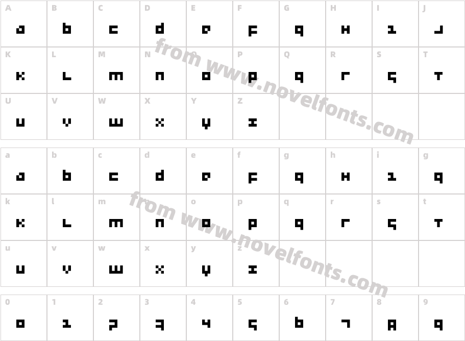 MeneeCharacter Map