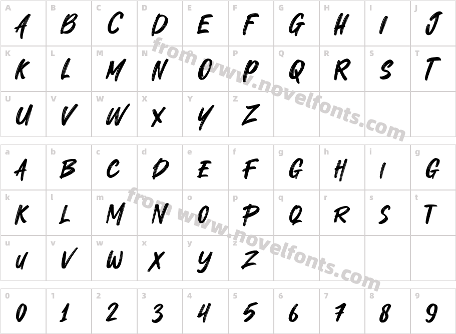 CrudexCharacter Map