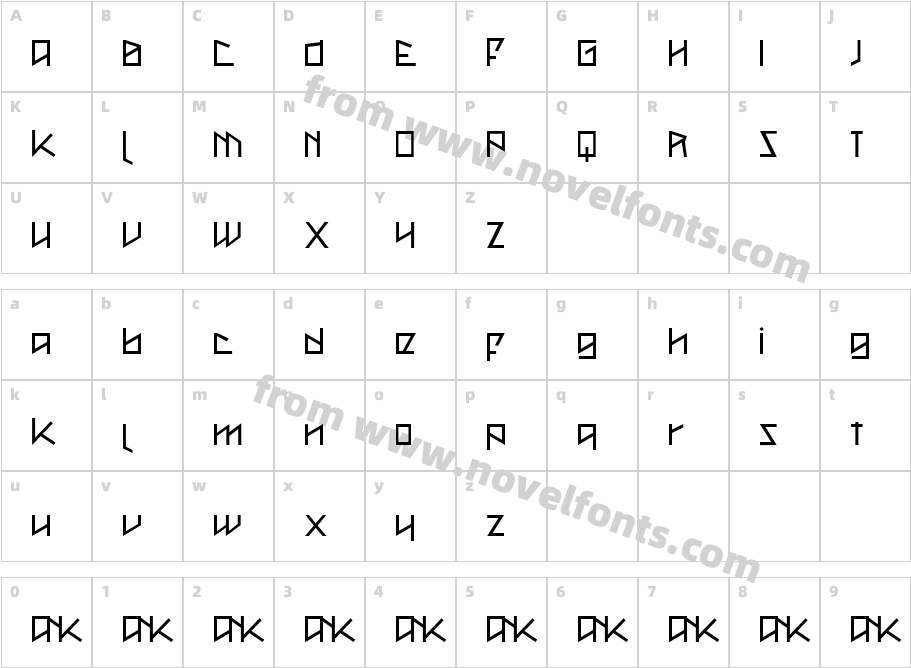 Metal as in HeavyCharacter Map