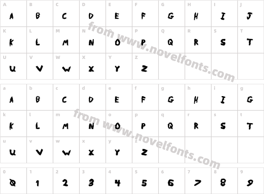 MetalReasonCharacter Map