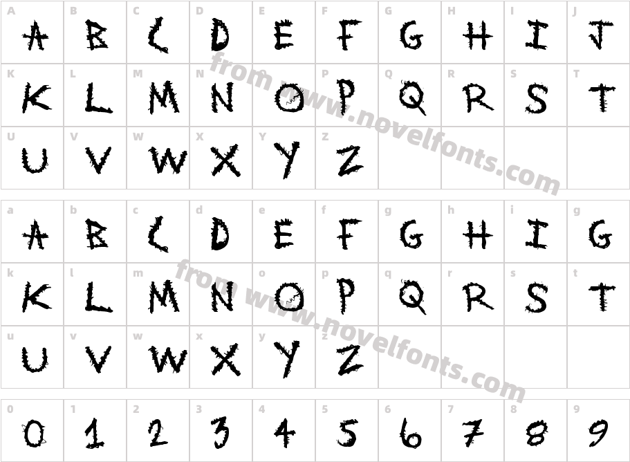 MetalWitchCharacter Map