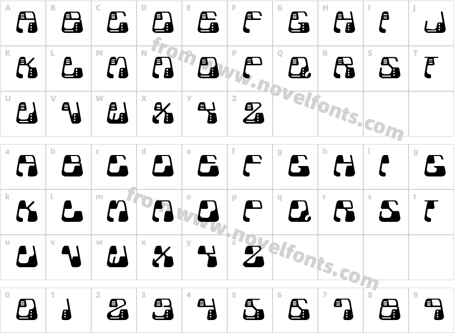 Metolurgy2 typeindex.comCharacter Map