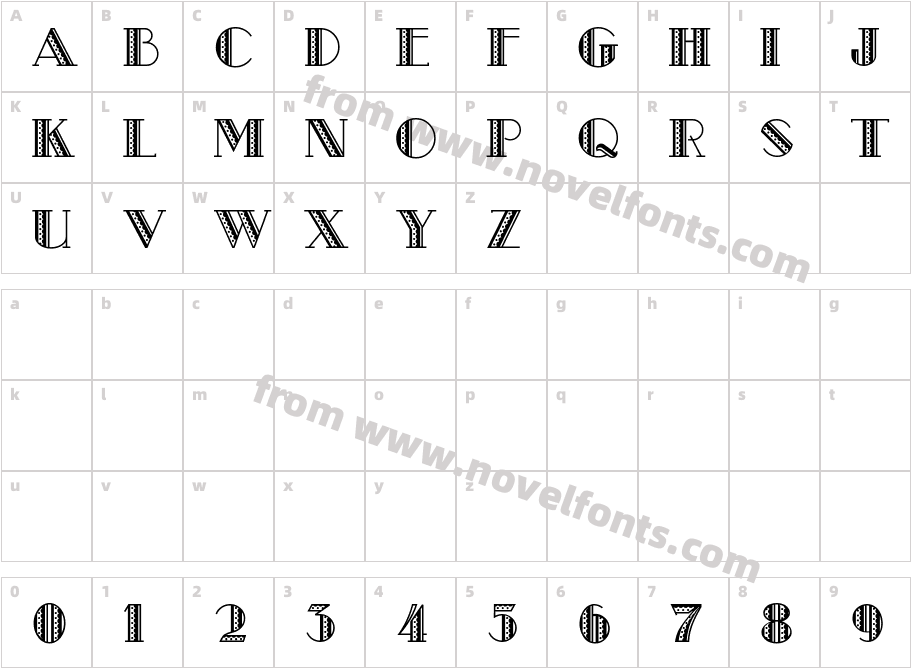 Metro-RetroCharacter Map