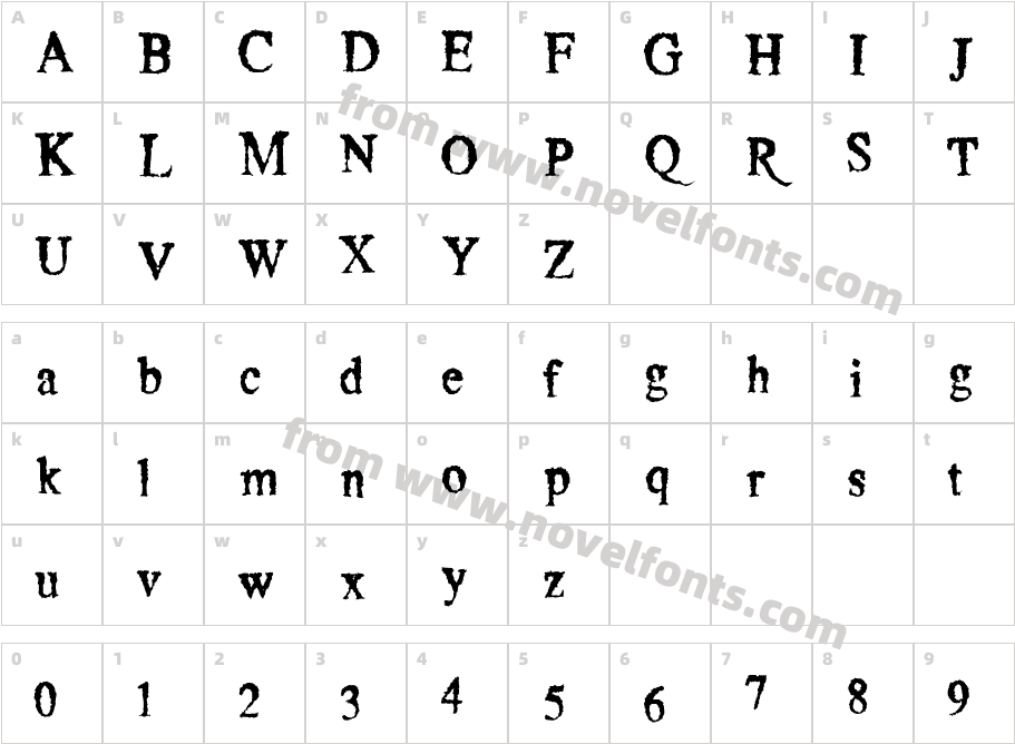 CrustiErCharacter Map