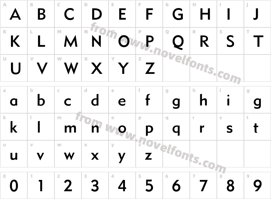 MetroMediumLT-TwoCharacter Map