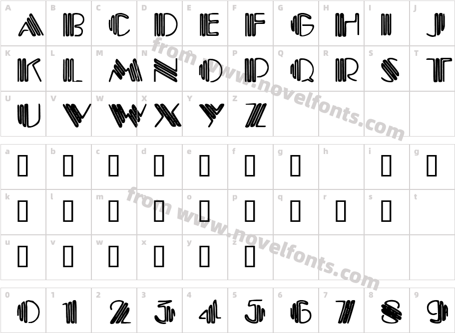 Crystal GypsyCharacter Map