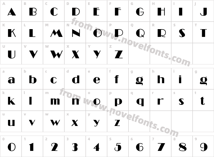 MiamiNigCharacter Map