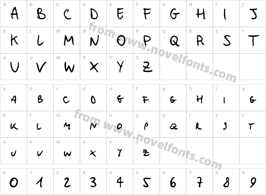 MichoMuchoMachoCharacter Map