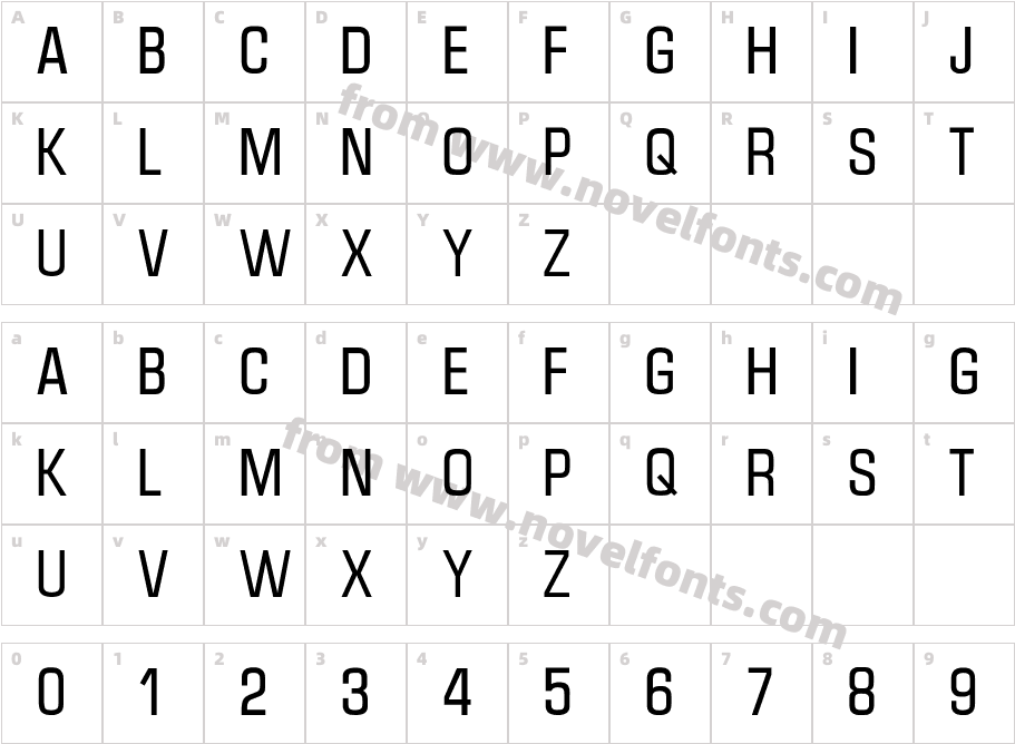 MicroTechnicCondCharacter Map