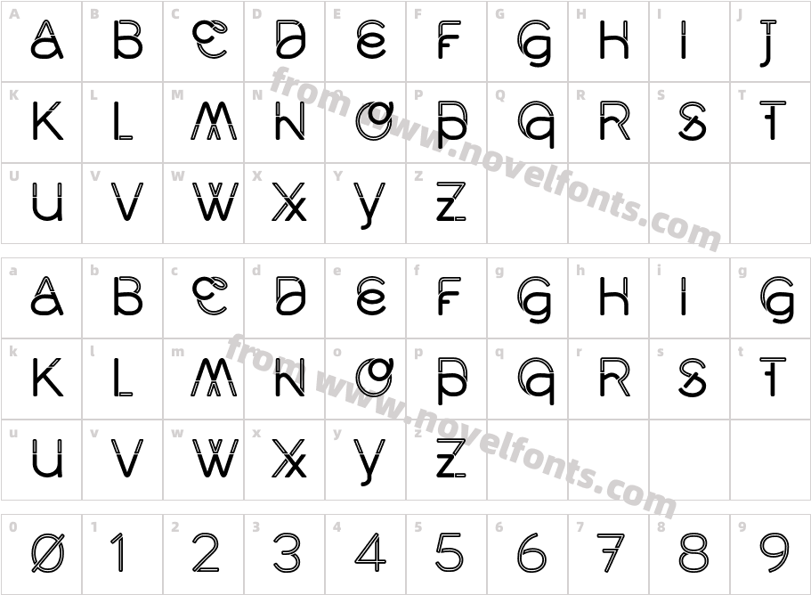 Middlecase Regular-InlineCharacter Map