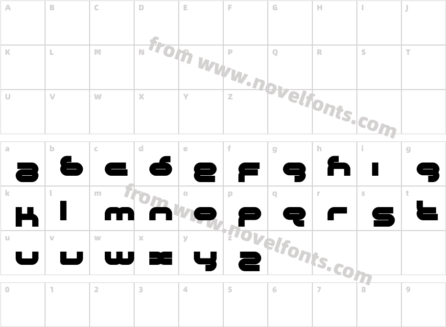 CrystallineCharacter Map