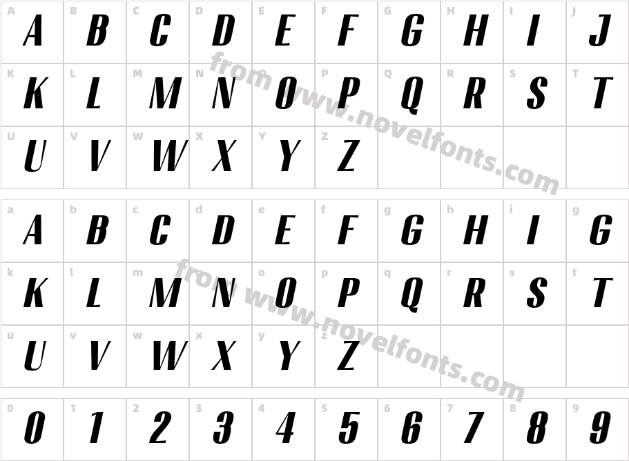 Migha-BlackCNTRSlantCharacter Map