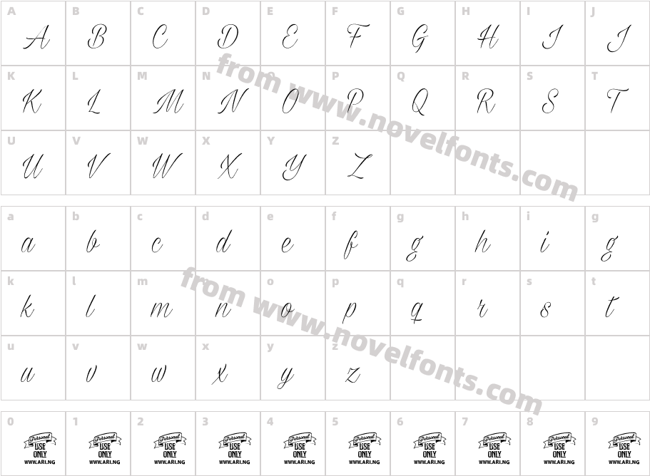 Milasian Thin PERSONALCharacter Map