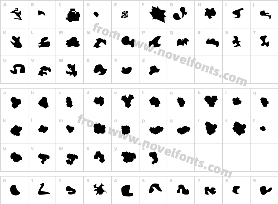 MilitiaCharacter Map