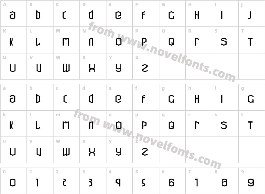 Cubic RefitCharacter Map