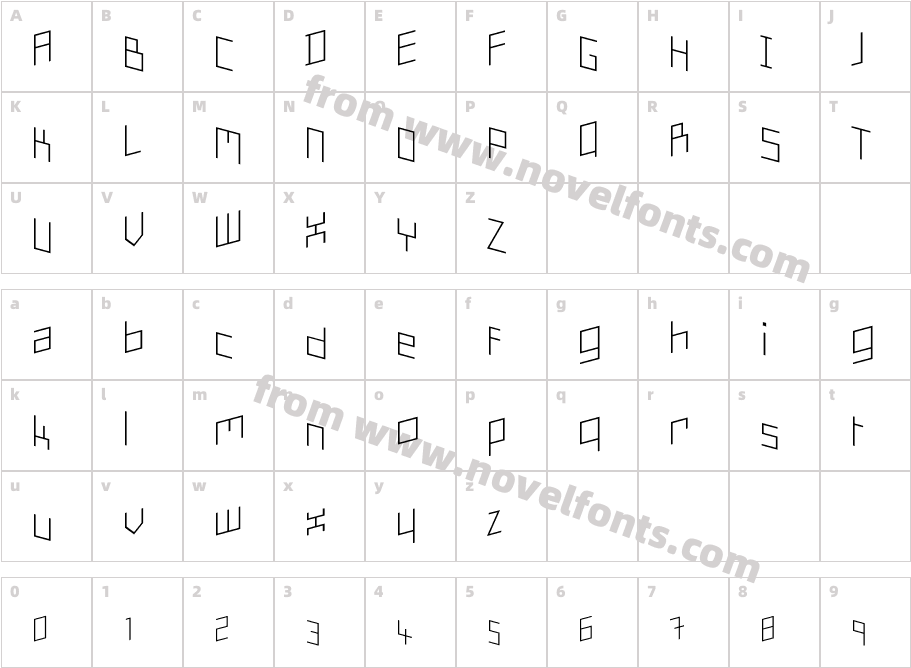 Minimum-BongClairCharacter Map