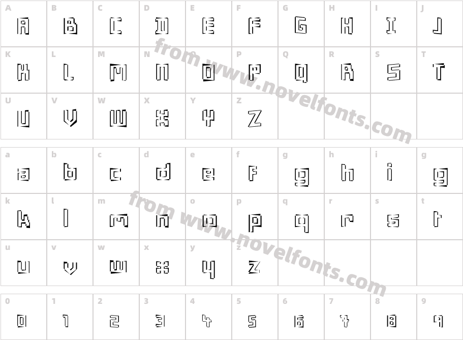 Minimum-EclairCharacter Map