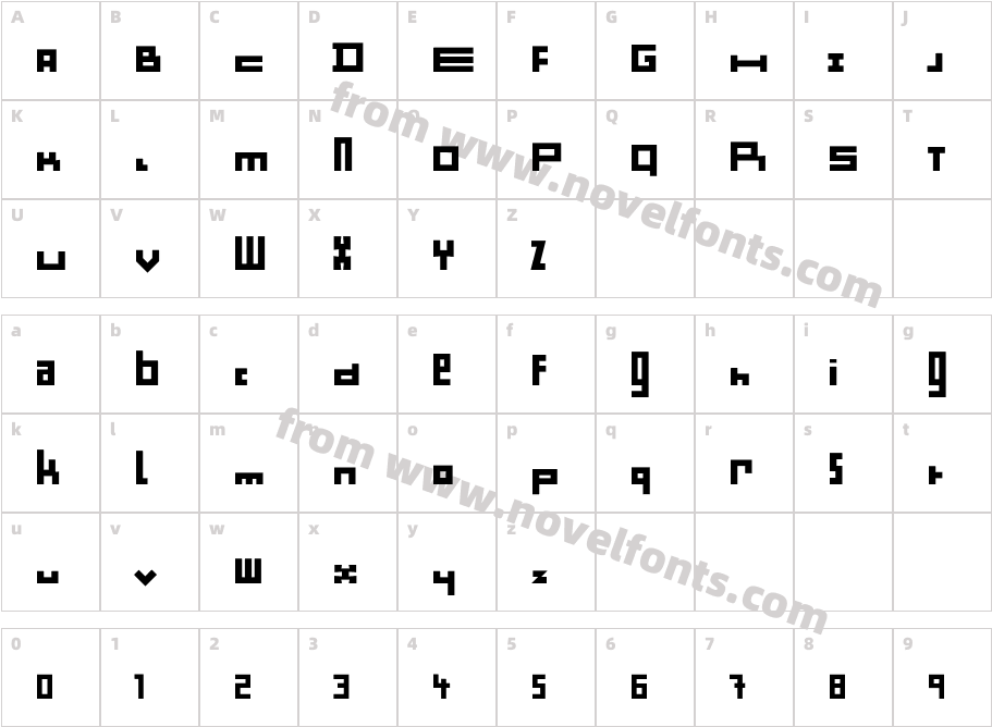 Minimum-NoirSolCharacter Map