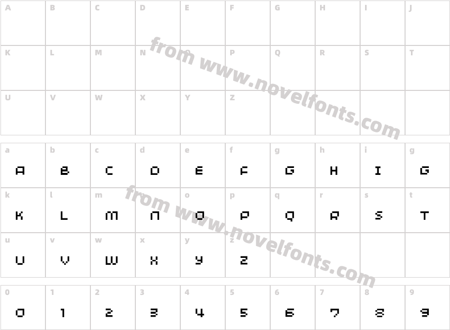 MinimumCharacter Map