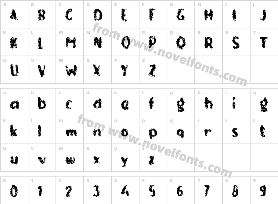 Cukup DinginCharacter Map