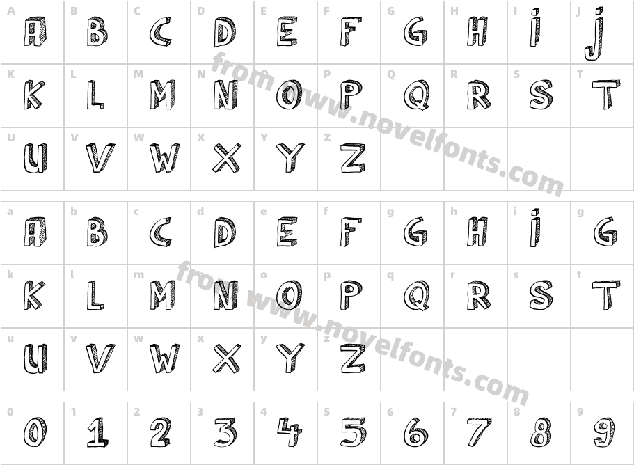 Cul De SacCharacter Map