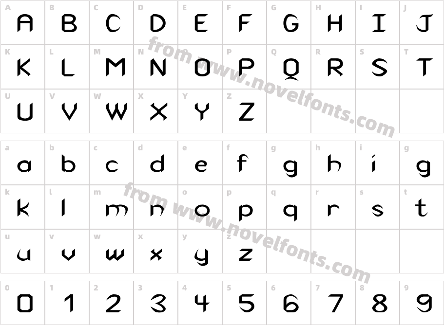 Cuneiform WdCharacter Map