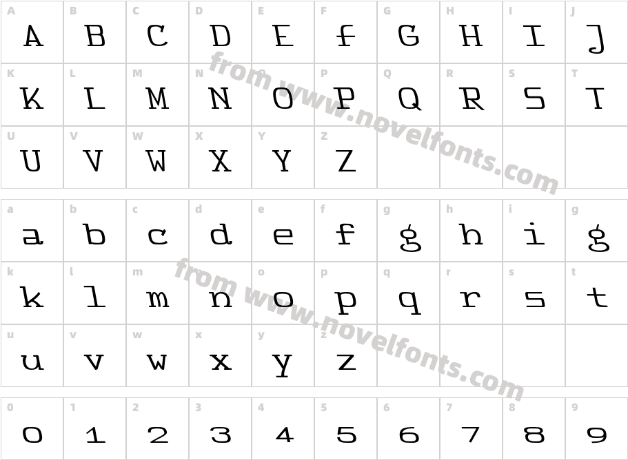 MirrorCharacter Map