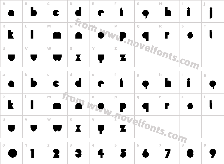 Misirlou CyrCharacter Map