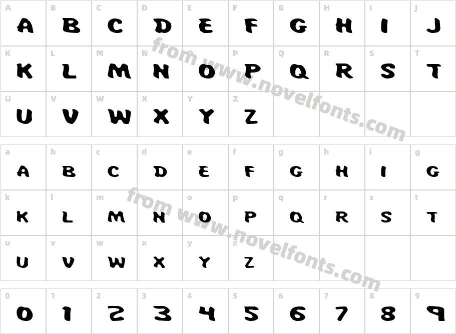 Miss Amanda Jones ExpCharacter Map